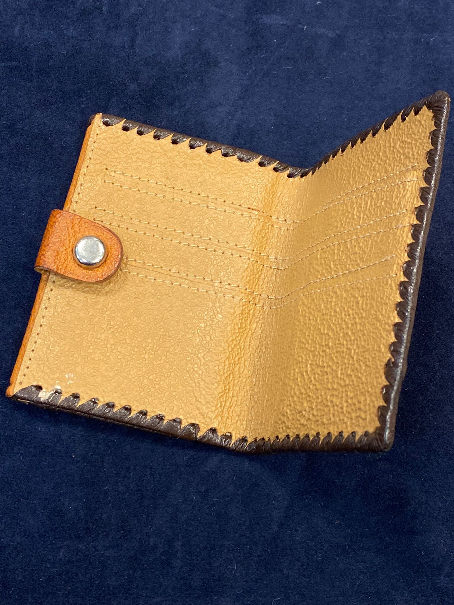 Vintage nahast rahakott