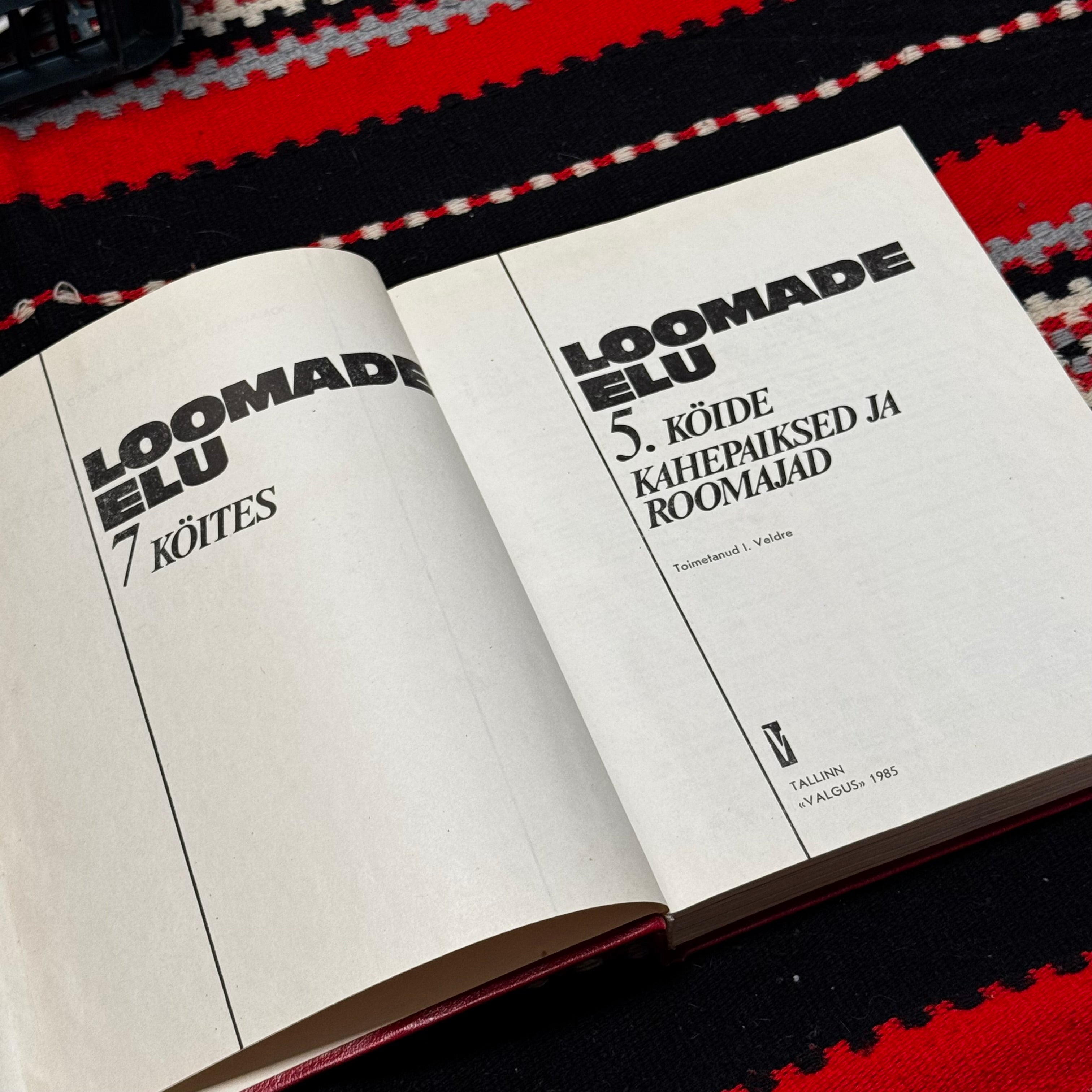 Loomade elu raamat
